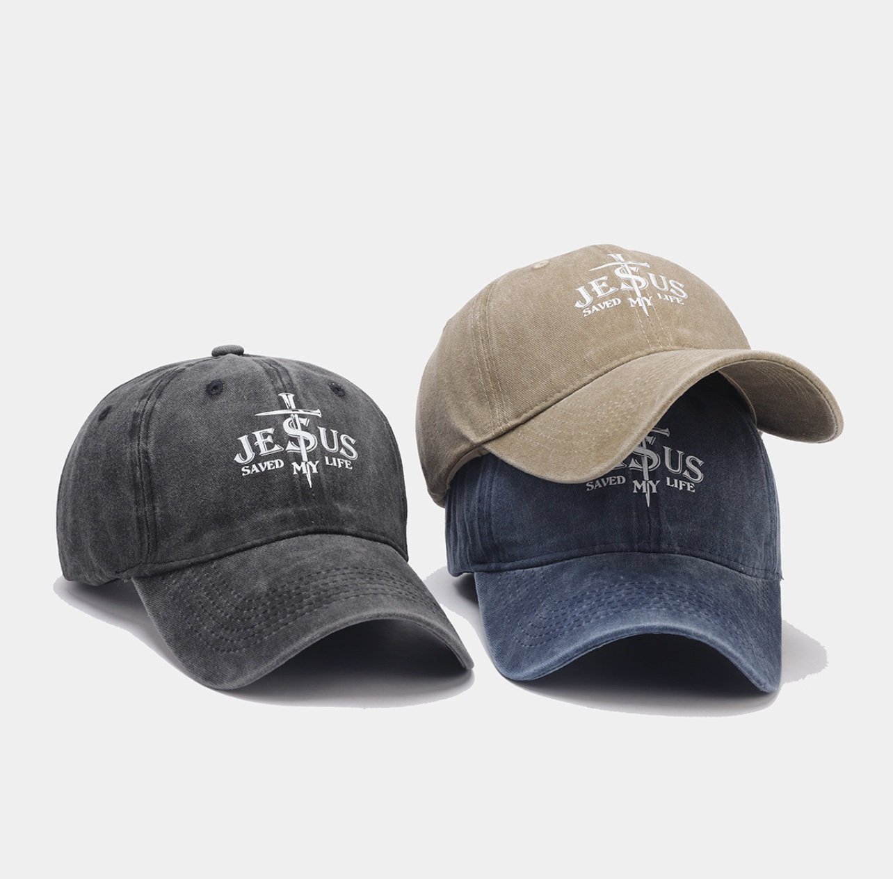 Jesus Saved my life (3 Colors)