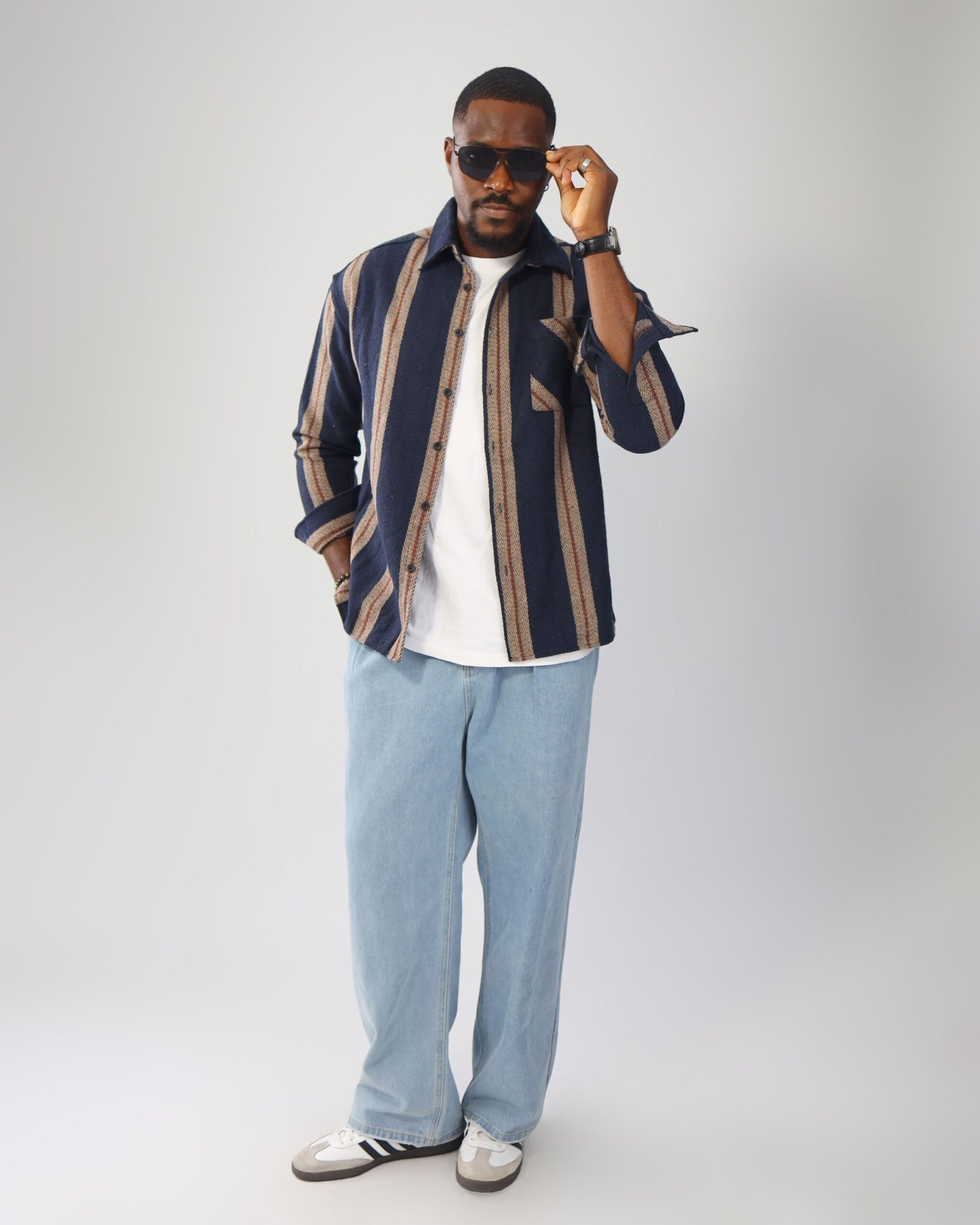 Striped Overshirt