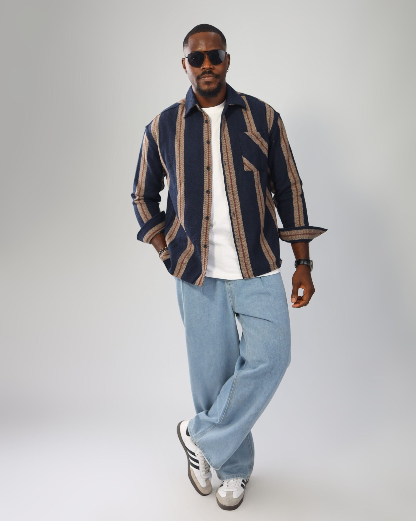 Striped Overshirt