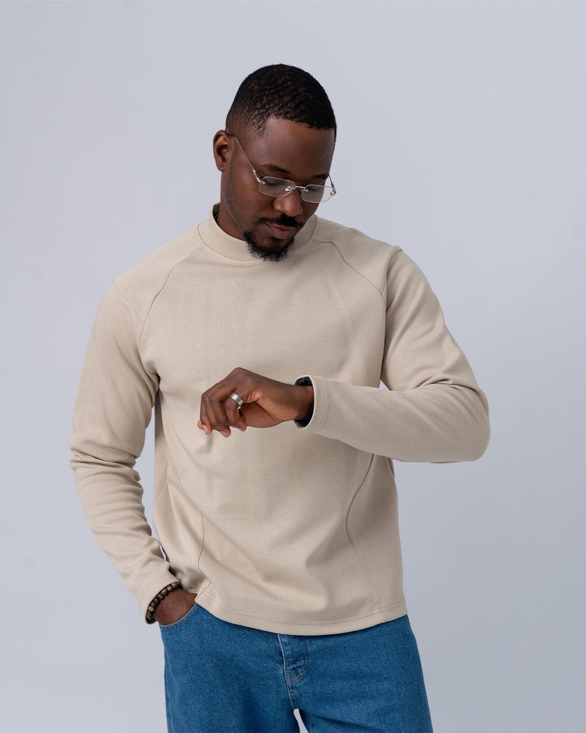 Moss t-shirt (cream)