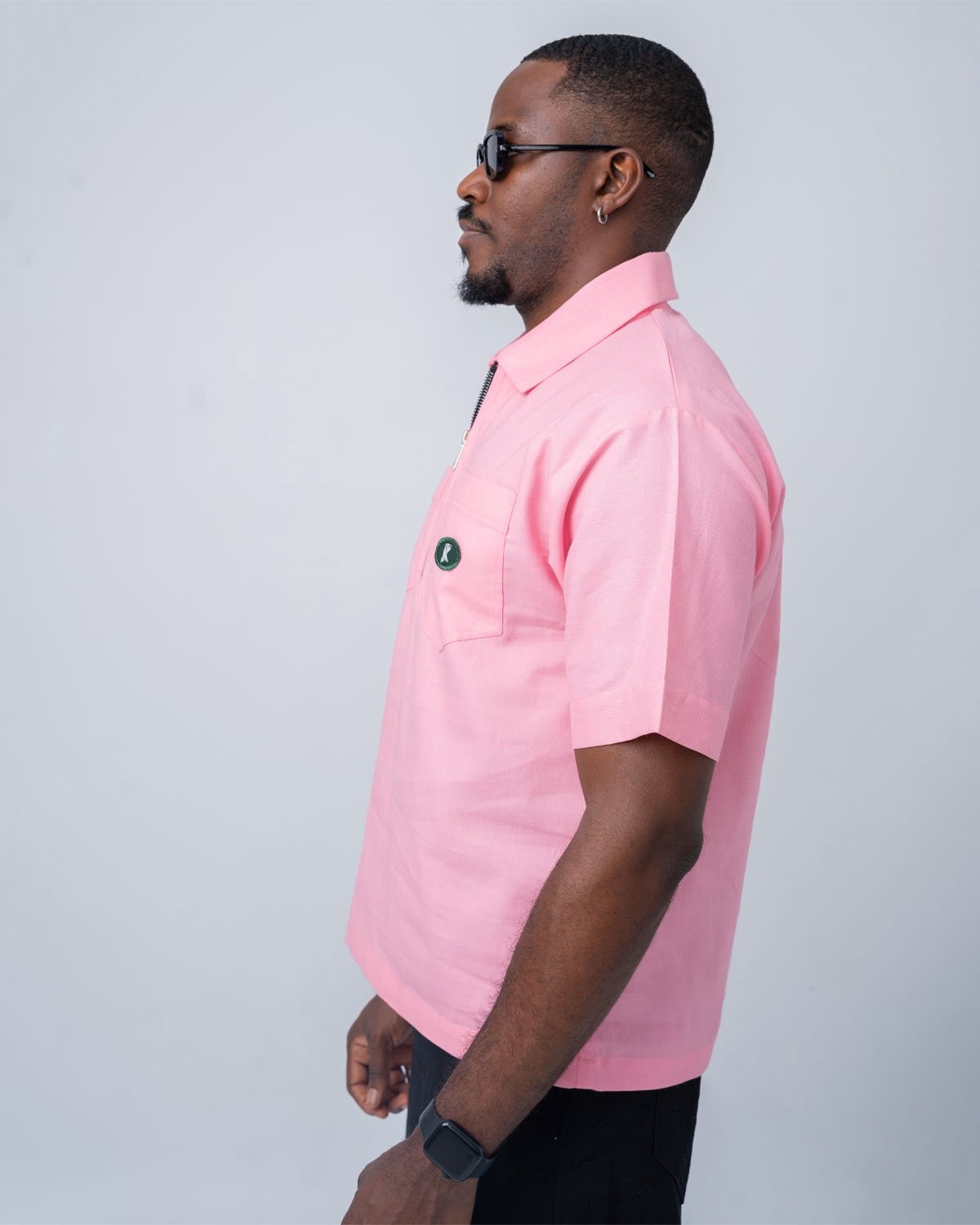 TKS badge shirt (Pink)