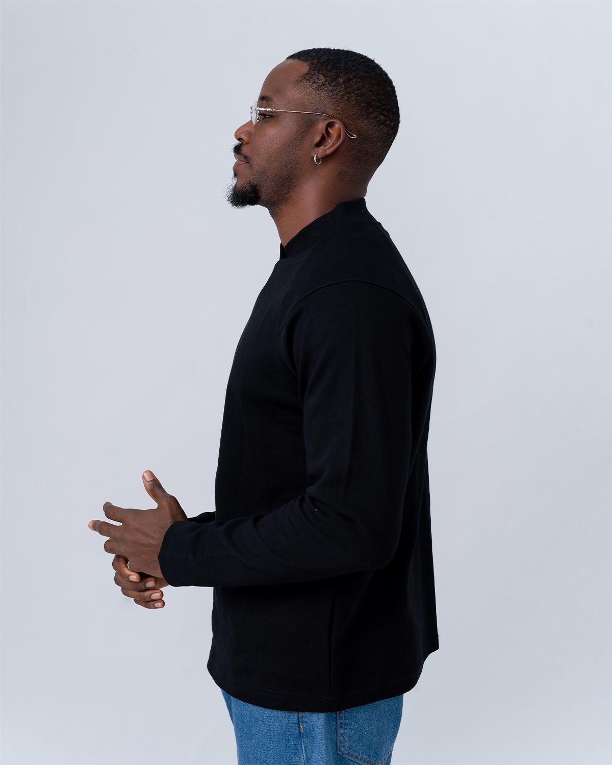 Moss tshirt (black)