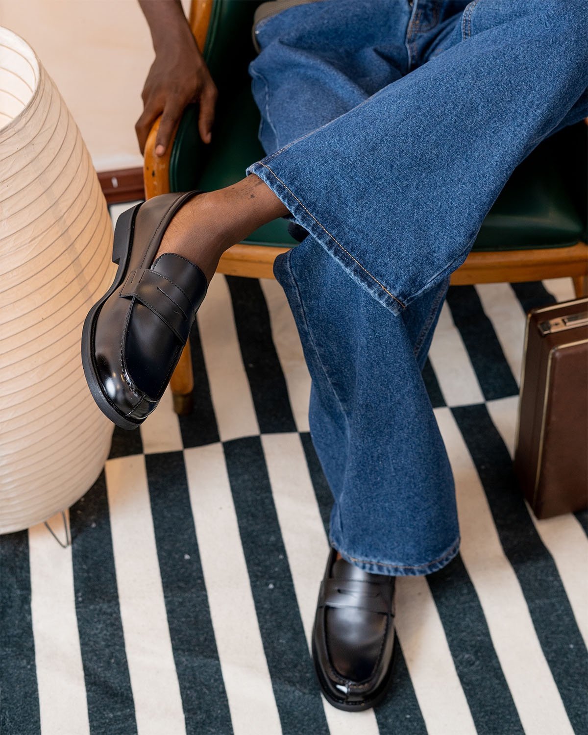 Plain loafers