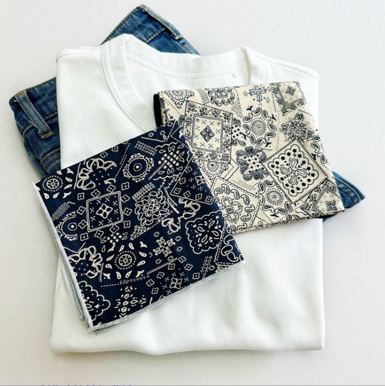 Paisley Cotton scarf